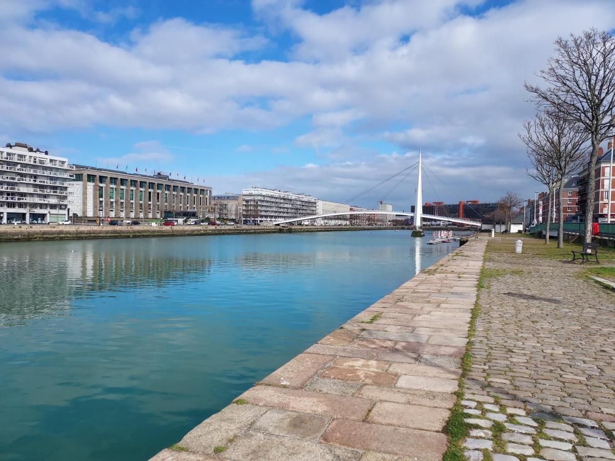 Monhavre, Dauphine St Francois, Bord De Mer, Wifi, Fibre Orange 르아브르 외부 사진